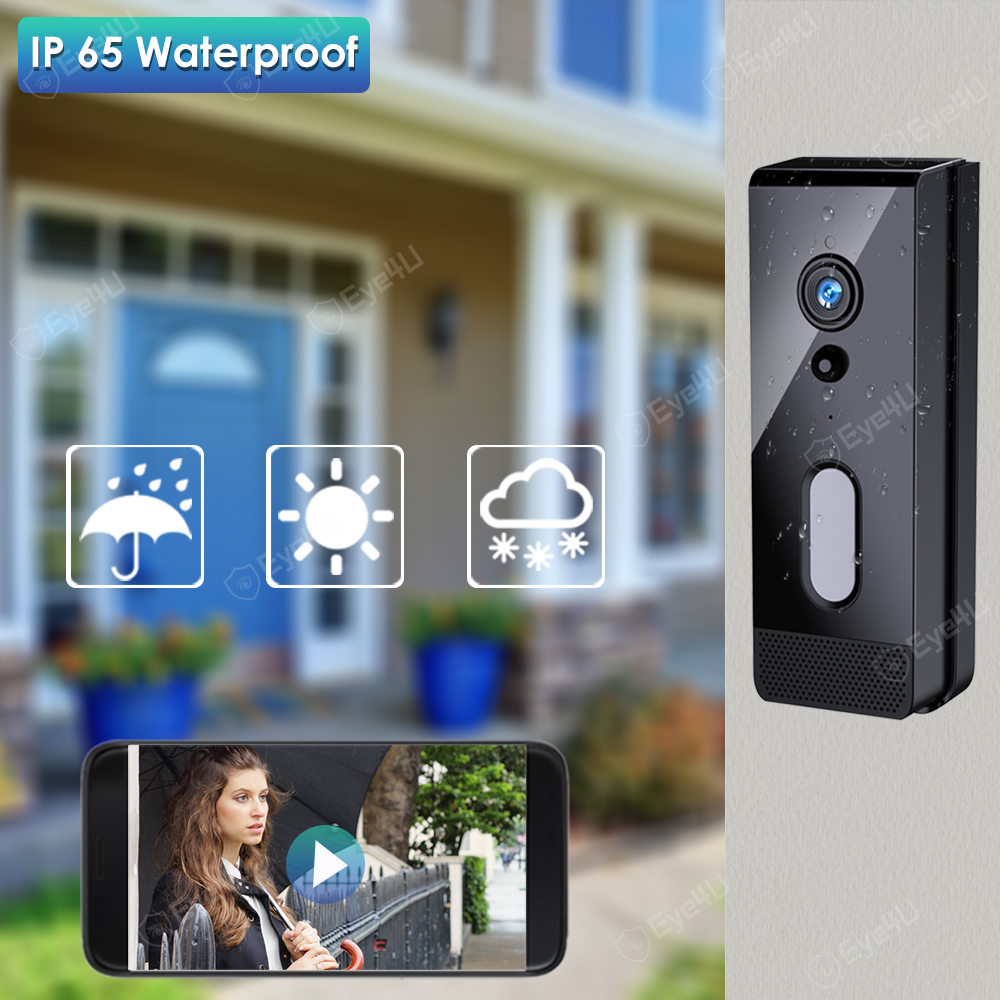 Tuya、スマートホーム、ドアベルカメラ、防水、WiFi、ビ - Smart Home Video Doorbell Enhanced Security With Smart Doorbell のレビューと価格