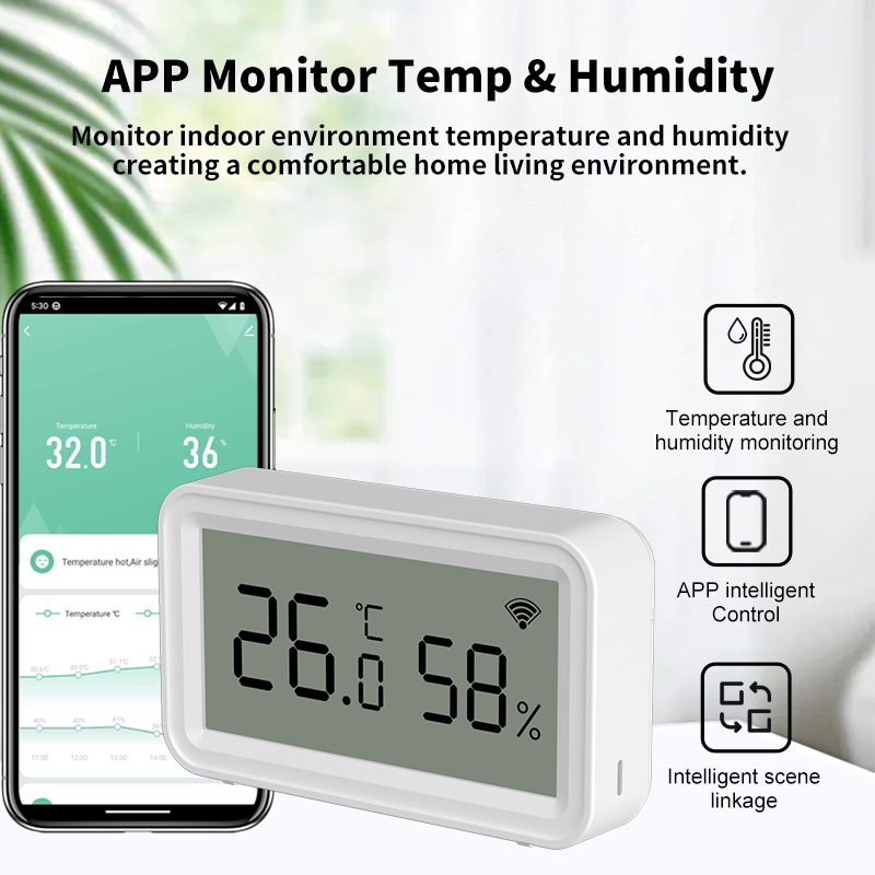 Tuya Zigbee WiFi 温度と湿度センサー APP - Smart Home Yandex のレビューと価格