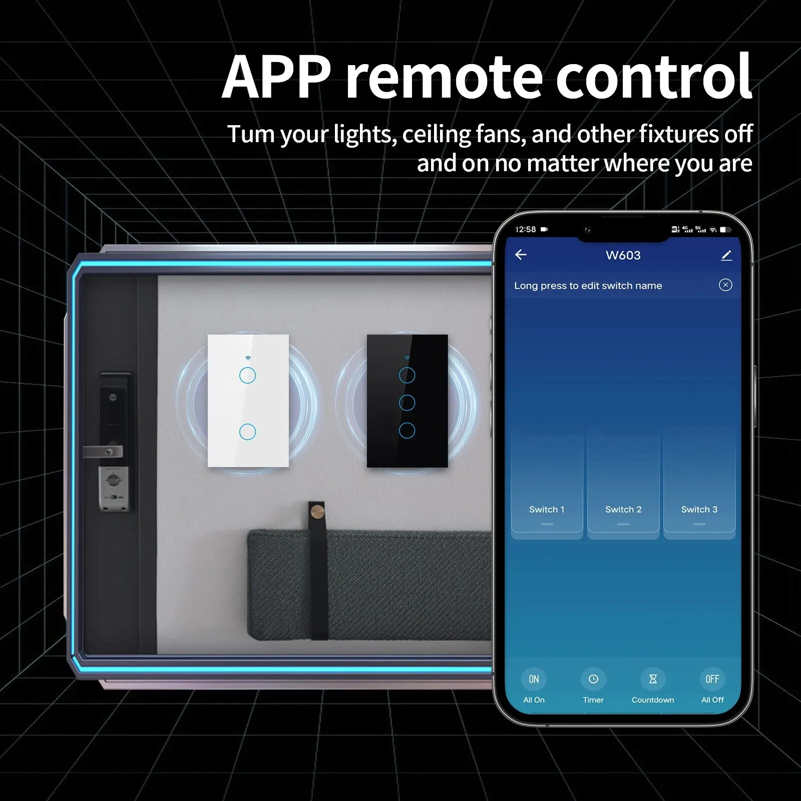 Tnce-WiFi, Zigbee,インテリジェントタッチウ - Tuya Smart Switch のレビューと価格