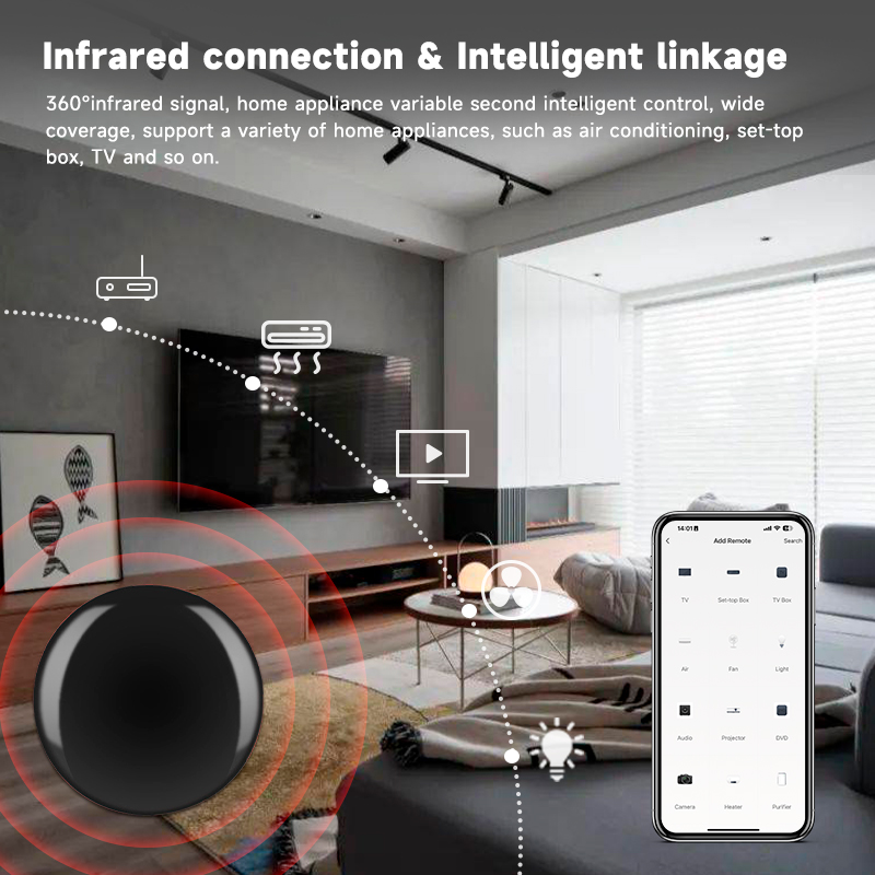 Tuya Zigbee ユニバーサル IR リモコンスマート - Smart Ir Remote Controller のレビューと価格