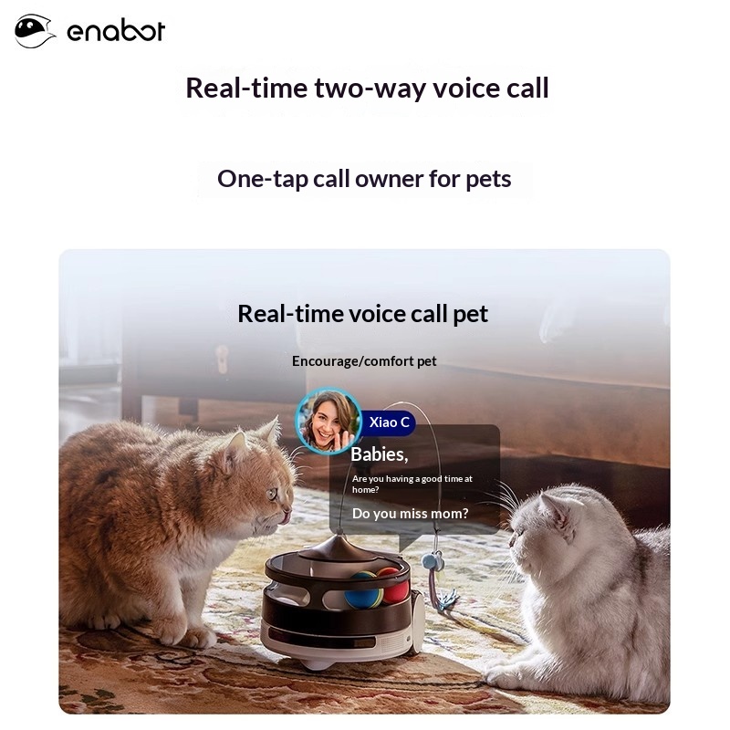 エナボット ROLA ペットパル スマートロボットペットコン - Smart Home Camera のレビューと価格