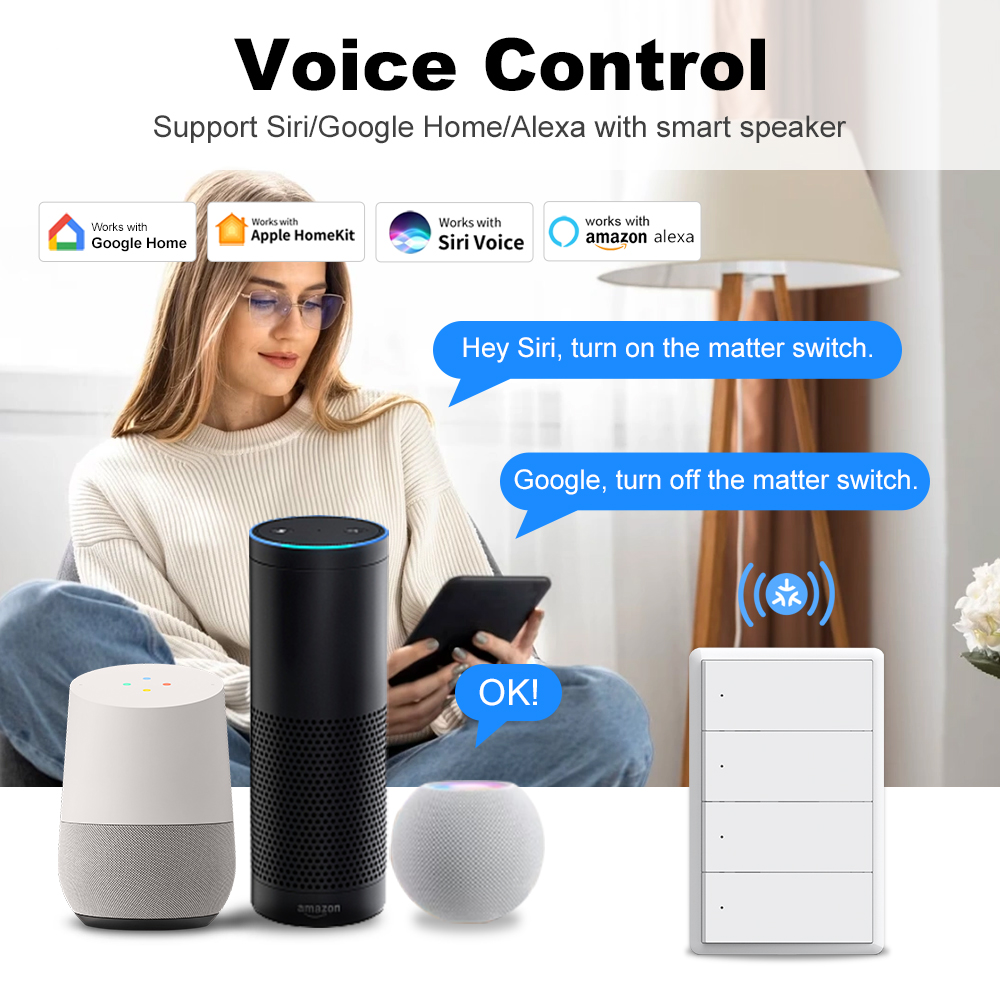 MANHOT ホームキット WiFi スマートスイッチ ニュ - Tuya Smart Switch のレビューと価格