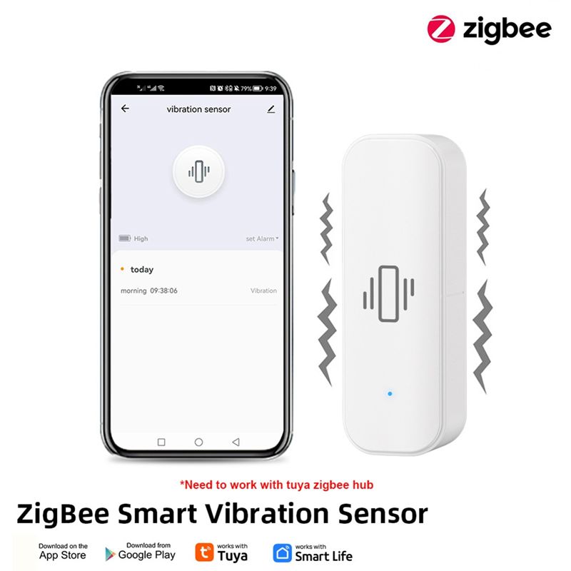 Tuya スマート振動センサー Zigbee Tuya セン - Zigbee Motion Sensor のレビューと価格
