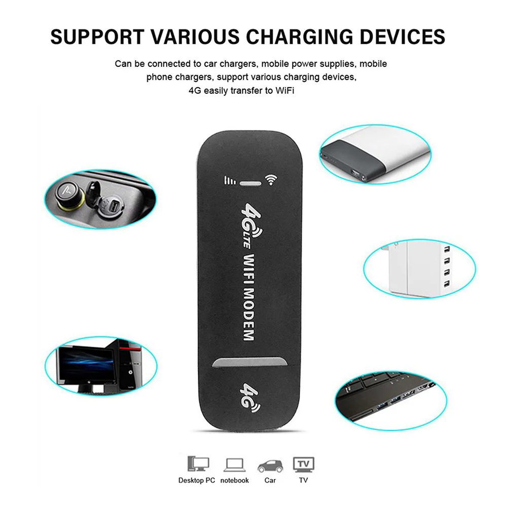 4G LTE ワイヤレス USB ドングル 150Mbps  - Smart Home Router のレビューと価格