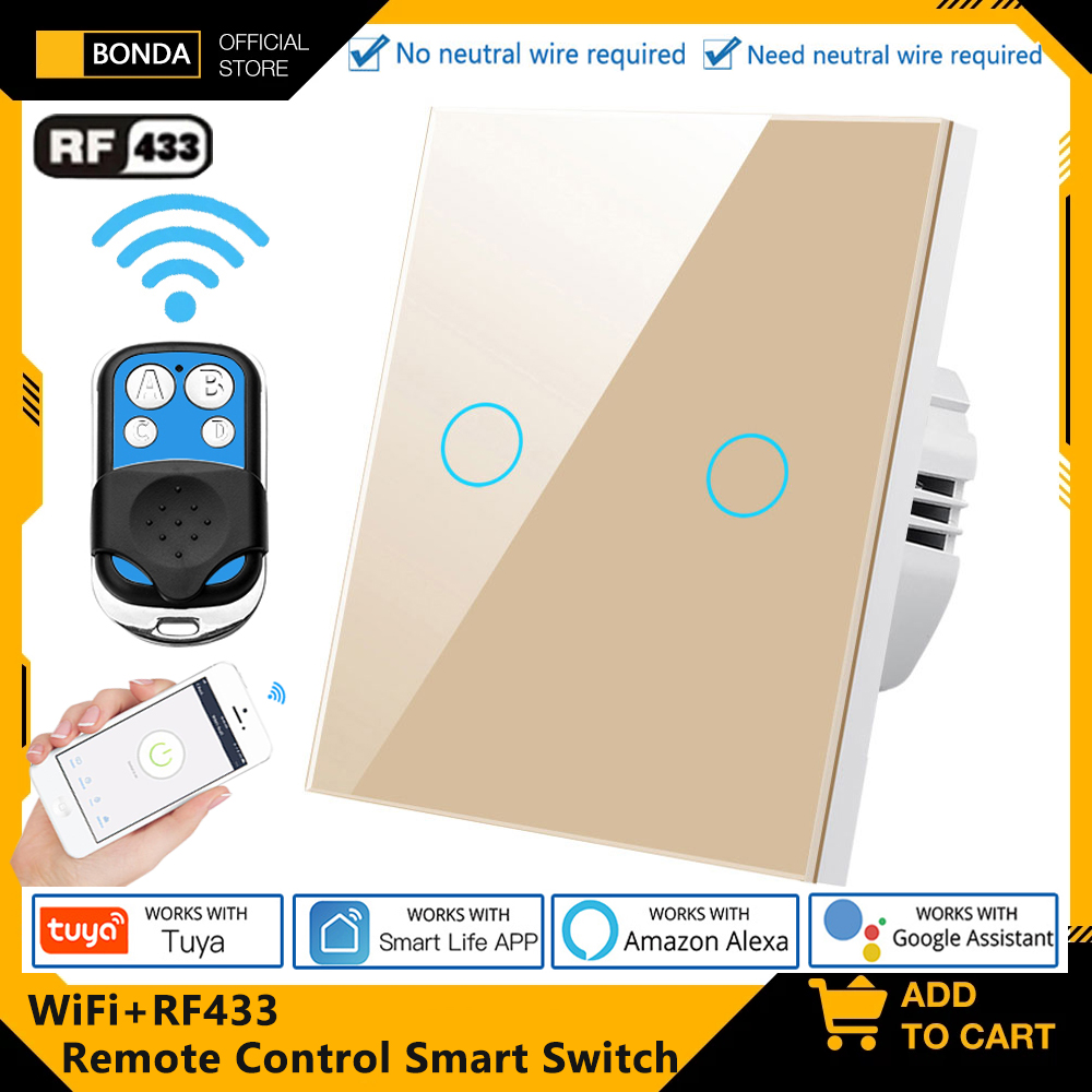 Tuya EU WiFi + RF433 スマートリモコンス - Smart Ir Remote Controller のレビューと価格