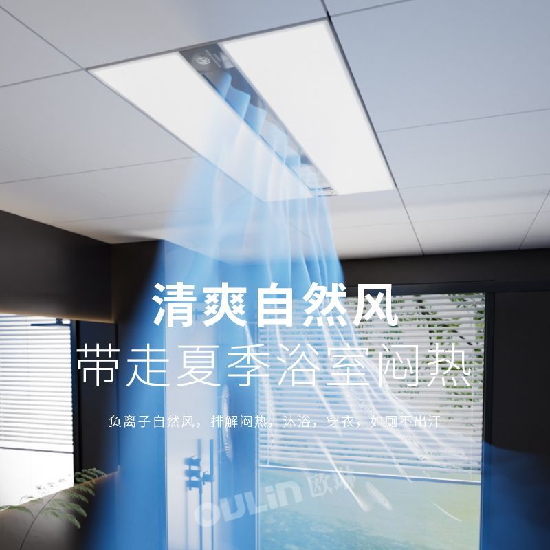 スマート3-in-1浴室天井ヒーター - 排気ファン、照明、 - Smart Home Ventilation System のレビューと価格