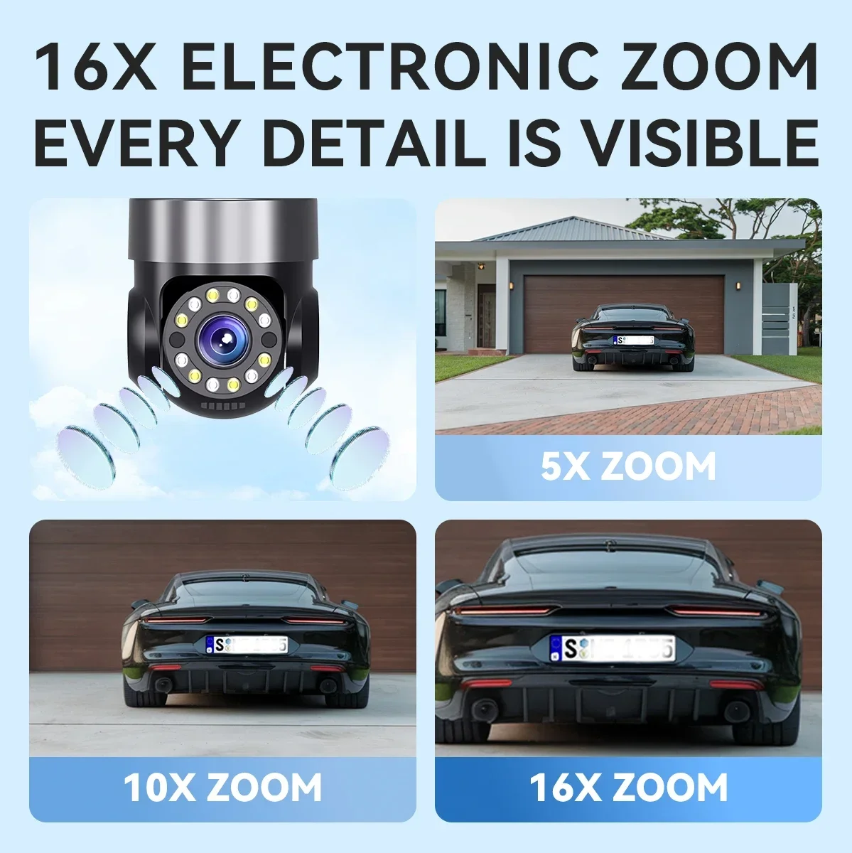 10K 20MP 家庭用セキュリティ屋外WiFiカメラ 4レ - Smart Home Battery Camera Ezviz のレビューと価格