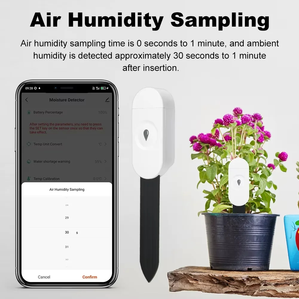 Zigbee温度湿度水分検出器 スマート土壌テスター 水分セ - Smart Home News のレビューと価格